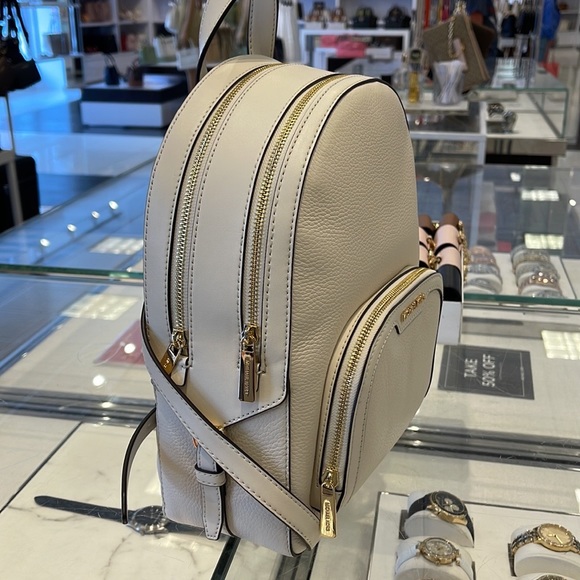 Michael Kors Jaycee Medium Logo Backpack
Light Cream - Picture 5 of 16